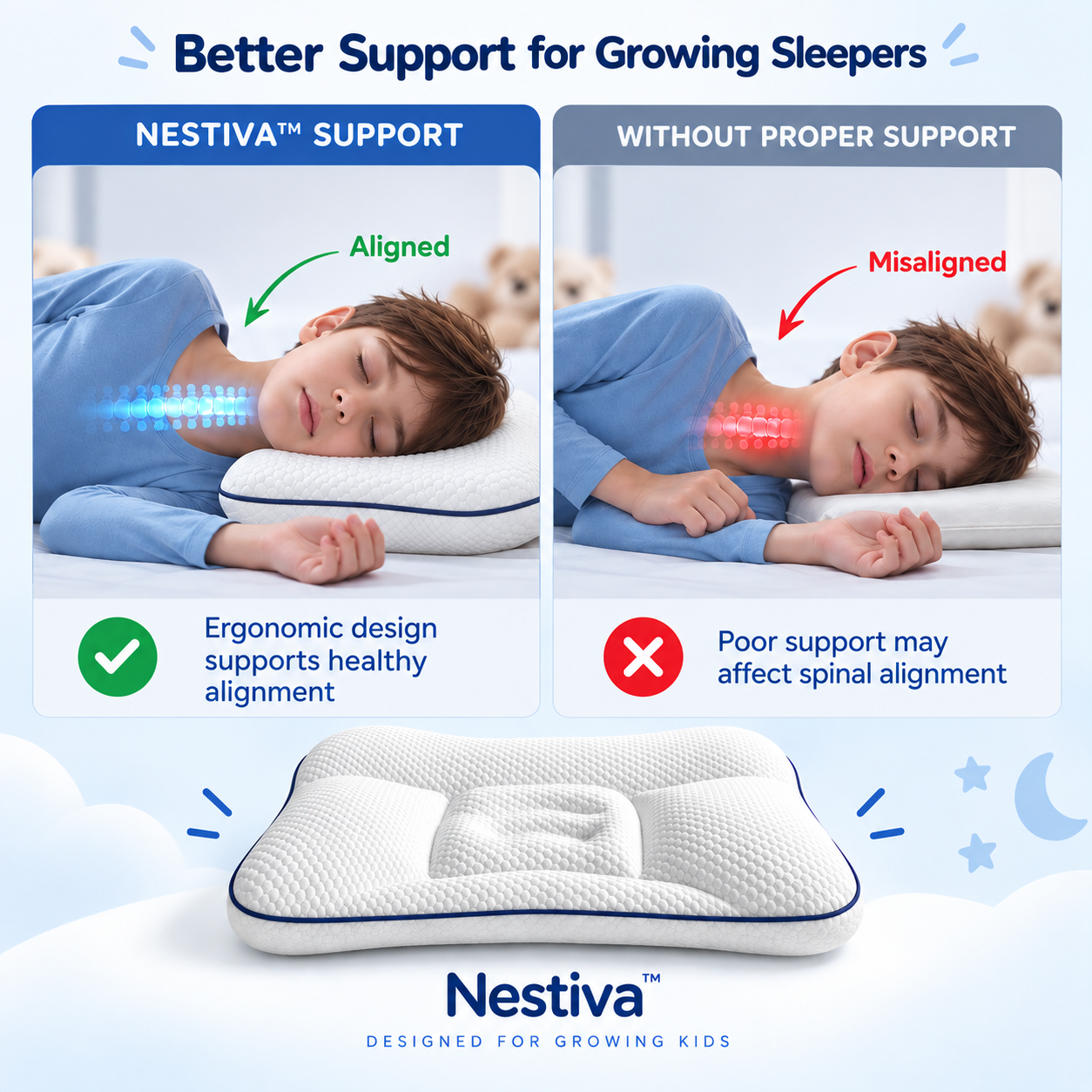 Nestiva™ Kids Pillow